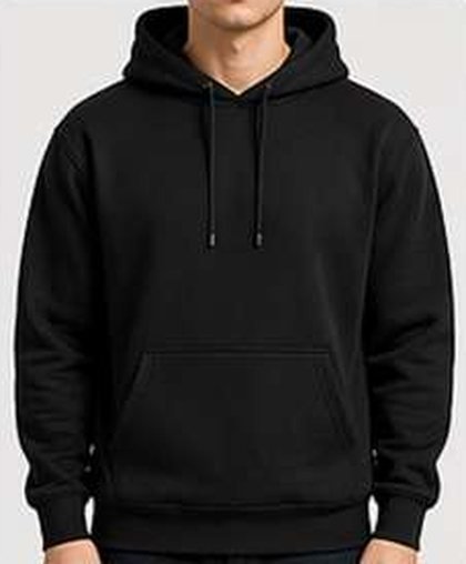 Model wearing a Victory Fleece Hoodie